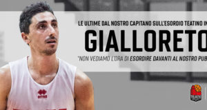 Teate – Capitan Gialloreto : “Non vediamo l’ora di esordiere davanti al nostro pubblico”