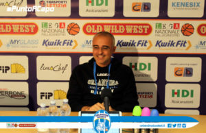 Coach Marco Sodini pre Orlandina-Biella: «Biella è una squadra solida. I giovani vanno sostenuti.»