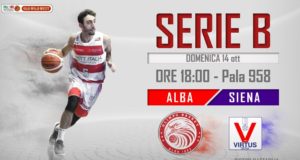 LNP Serie B – Alba ospita la blasonata Siena per la prima al Pala 958