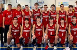 Alma Trieste – Under 15 Eccellenza, sesto posto al torneo nazionale “S. Stefano Città di Gallo”