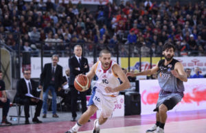Dopo sette vittorie la Virtus non trova l’ottavo sigillo: Rieti passa per 75- 85 al Palazzo dello Sport