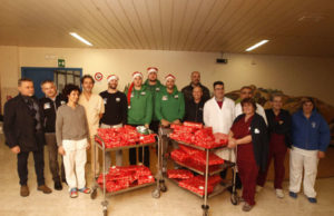 Sorpresa di Natale al policlinico S.Maria alle Scotte, Mens Sana Basket porta i doni al Dipartimento Materno-Infantile