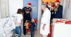 Teddy Bear Toss – Reyer Venezia: conclusa la consegna dei peluche nelle pediatrie del territorio