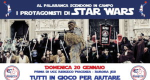 I protagonisti di Star Wars in campo per lo Special Dream Team Piacenza