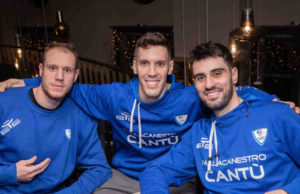 Pallacanestro Cantù: cena di squadra, poi tutti in piazza per la “Giubiana”