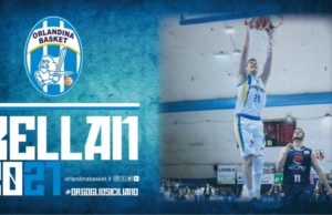 A2: Simone Bellan si lega all’Orlandina Basket fino al 2021