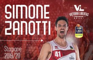 Vuelle Pesaro: Simone Zanotti vestirà ancora la maglia biancorossa