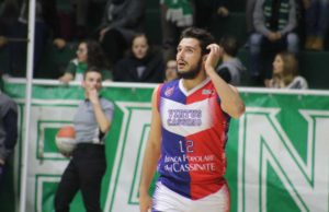 Serie B: La Virtus Cassino perde ad Avellino, 72-53. Infortunio per Simone Lasagni