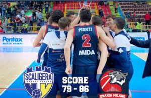 A2: Urania Milano che colpo, Wildcats corsari a Verona, 79-86