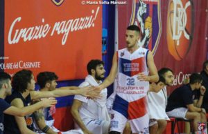 BPC Virtus Cassino: Rovere ai saluti, sabato esordio per Daniele Grilli