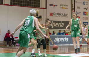 A2 femminile: L’Alperia Bolzano vince di misura su Ponzano con un buzzer beater di Valerio