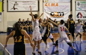 Serie B femminile: Il San Raffaele supera Orvieto al village 74-52