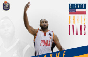 LBA: Chris Evans alla Virtus Roma