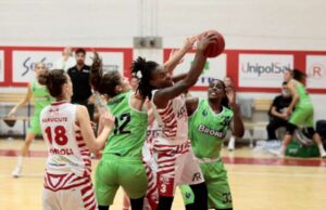 A1 Techfind: Premasunac è on fire. La Scotti vince di misura contro Broni 66-65