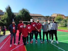 Pallacanestro 4 Torri all’inaugurazione del campo polisportivo dell’Istituto Einaudi di Ferrara