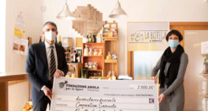 Sociale: 2.500 euro a sostegno de “La botega di Samuele” grazie al bando della Fondazione Aquila
