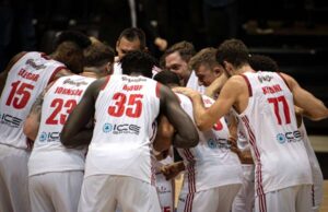 Pallacanestro Reggiana: Tutti i giocatori biancorossi negativi
