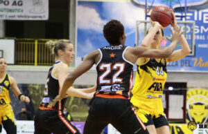 A1 femminile: Schio piazza l’allungo nel terzo quarto e si aggiudica il derby di San Martino di Lupari