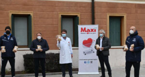 De’ Longhi Treviso Basket: Consegnati gli Orsetti Maxì alla Pediatria del Ca’ Foncello