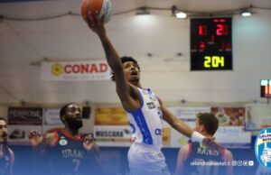 A2: Vittoria al cardiopalma per l’Orlandina Basket, battuta l’Urania Milano 95-93