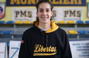 A2 femminile: Arianna Landi è una nuova giocatrice dell’Akronos Moncalieri