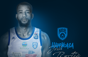 Josh Bostic è un nuovo giocatore della Happy Casa Brindisi