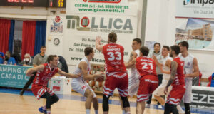 Serie B: Cecina si impone 60-69 al PalaSammontana. Quarta sconfitta consecutiva per l’Use