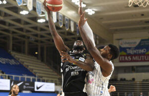 Dolomiti Energia Trentino: bianconeri sconfitti dalla Fortitudo Lavoropiù Bologna 64-78