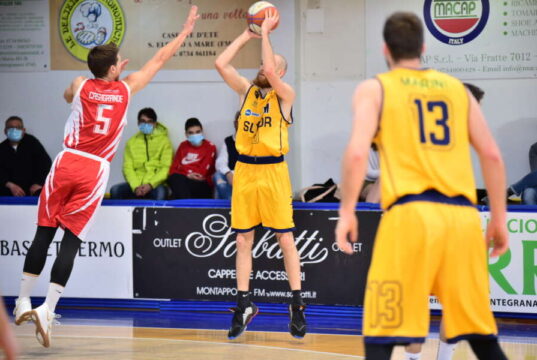 Serie B: Monfalcone conduce dall’inizio e si impone sul campo della Sutor (59-68)