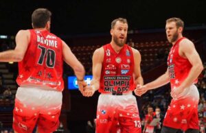 Al PalaRadi una bella Vanoli Cremona viene sconfitta 86-93 dalla capolista Olimpia Milano