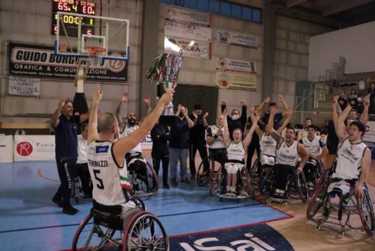 Basket in Carrozzina: La Briantea84 vince la XX Supercoppa Italiana