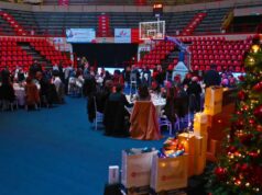 Pallacanestro Forlì: La cena degli auguri di Natale. Raccolti oltre 3400 euro devoluti in beneficenza
