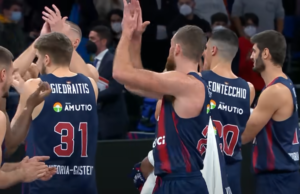 Eurolega: Nella giornata dei rinvii covid, il Baskonia supera la capolista Barcellona
