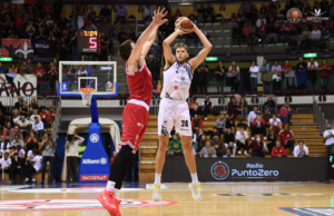 La Bertram Derthona centra il poker. Superata Trieste all’Allianz Dome