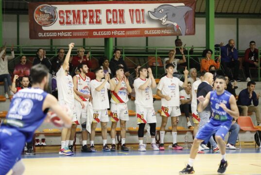 Serie B: Oleggio regge tre quarti poi cede nettamente nel finale 74-92