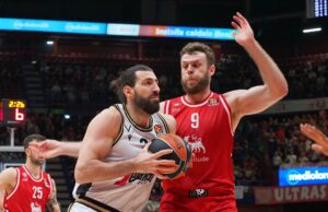 Eurolega: Il derby d’Italia è della Virtus. Milano cade al Forum 59-64