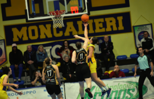 Black out nel secondo quarto. La Gesam Lucca cade a Moncalieri