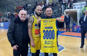 3000 punti in serie A: Storico record per “il Professore” David Logan