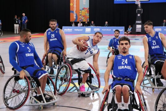 Basket in Carrozzina, Euro 2023: L’Italia vince all’esordio contro Israele 62-50
