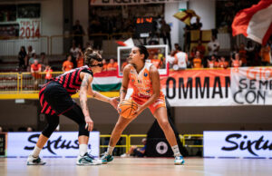 Il Famila Basket Schio e Florencia Chagas ai saluti