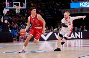 LBA: Milano supera Varese nel derby. La Virtus cade a Sassari. Brescia cade a Pesaro ma resta al comando