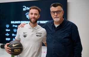 Jordan Ford si presenta: «Conquistato dalla crescita dei giocatori che sono passati da Trento»