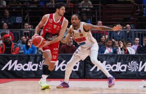 LBA: Settebello Dolomiti Energia, cade Bologna, Trapani terza. Il recap della 7.a giornata