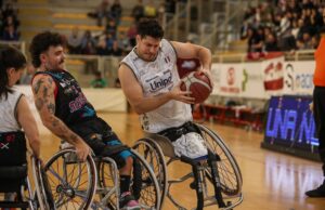 Basket in Carrozzina: La Briantea chiude prima il girone d’andata. Dinamo seconda