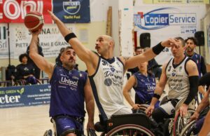 Basket in Carrozzina: In tre in testa alla classifica di serie A