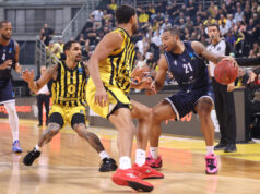 Derthona Basket: A Salonicco l’Aris allunga nel finale e mantiene l’imbattibilita in EuroCup
